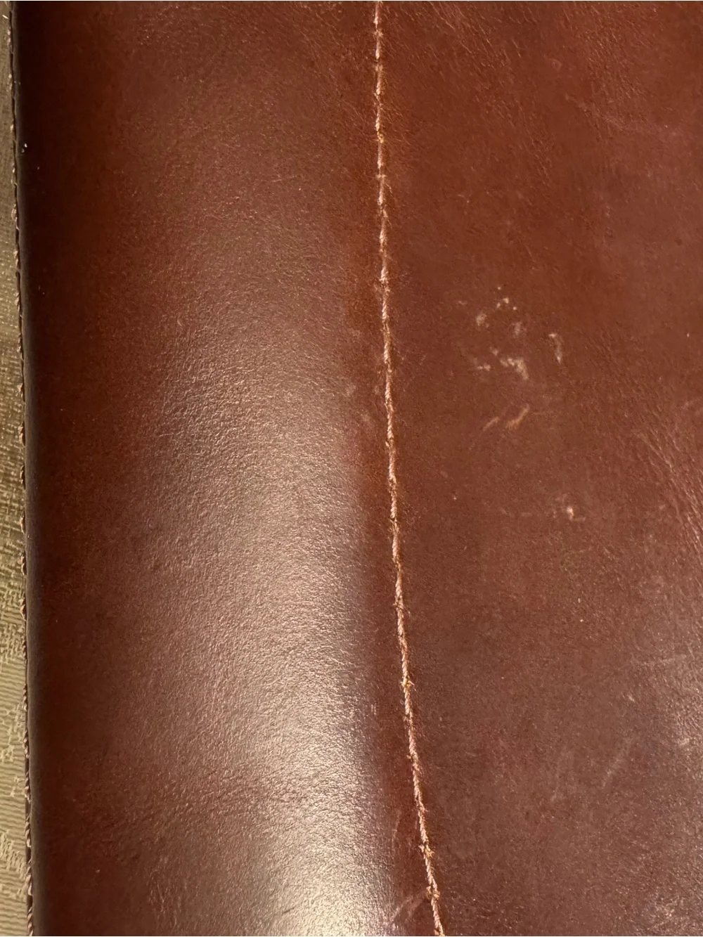 Will Leather Goods Simple Crossbody Bag Brown Vegetable Tanned Leather